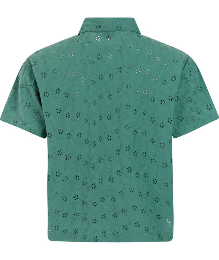 W LYMEA BLOUSE LAUREL GREE
