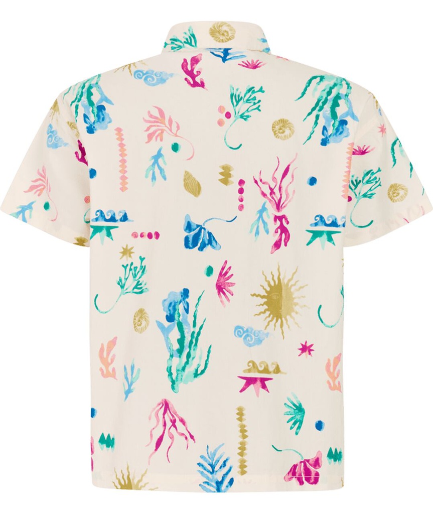 W SIZZLE BLOUSE CANVAS OFFW