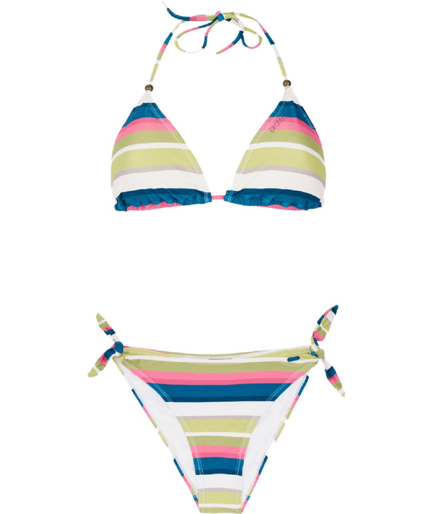 PRTCALEY TRIANGLE BIKINI SOUR GREEN