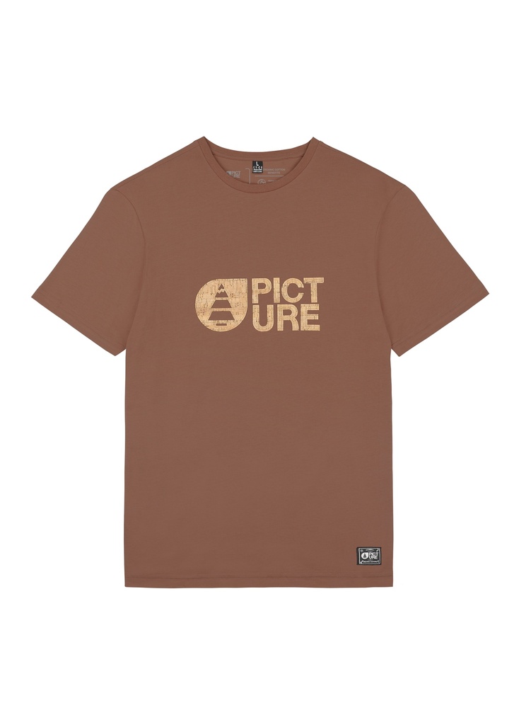 BASEMENT CORK TEE I RUSTIC BROWN