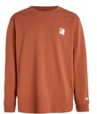 MNS SHELBY L/S TSHIRT TORTO BROWN