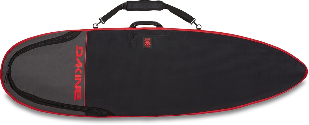JOHN JOHN FLORENCE MISSION SURFBOARD BAG 6" BLACK / RED