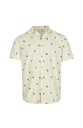 MED BEACH SHIRT BIRCH PALM