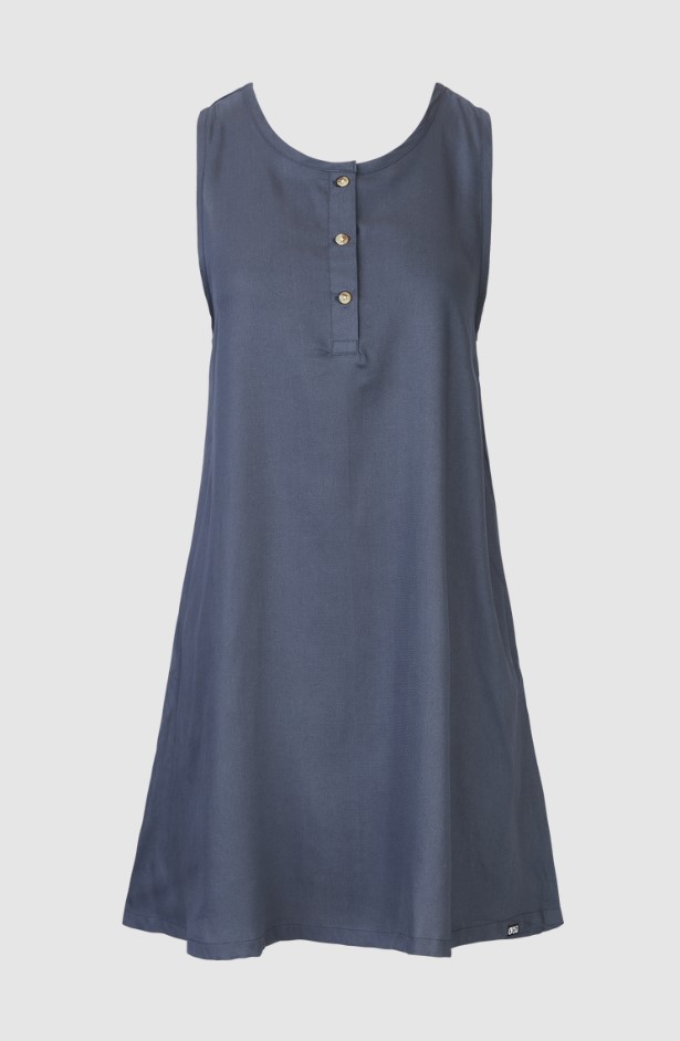 LORNA DRESS B DARK BLUE