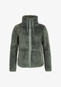RIRI FULL ZIP TOP MISTY GREEN