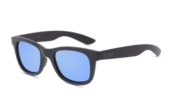 SHARK SHINY BLK BLUE LENS