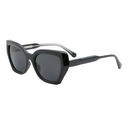 REGINA SHINY BLK SMOKE LENSE