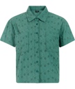 W LYMEA BLOUSE LAUREL GREE