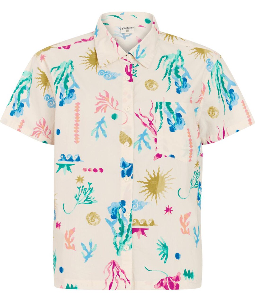 W SIZZLE BLOUSE CANVAS OFFW
