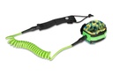 LEASH COIL 7" 7mm GREEN