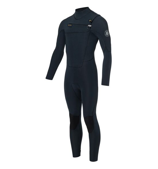 RISE FULLSUIT FRONT ZIP 5/4/3 BLACK