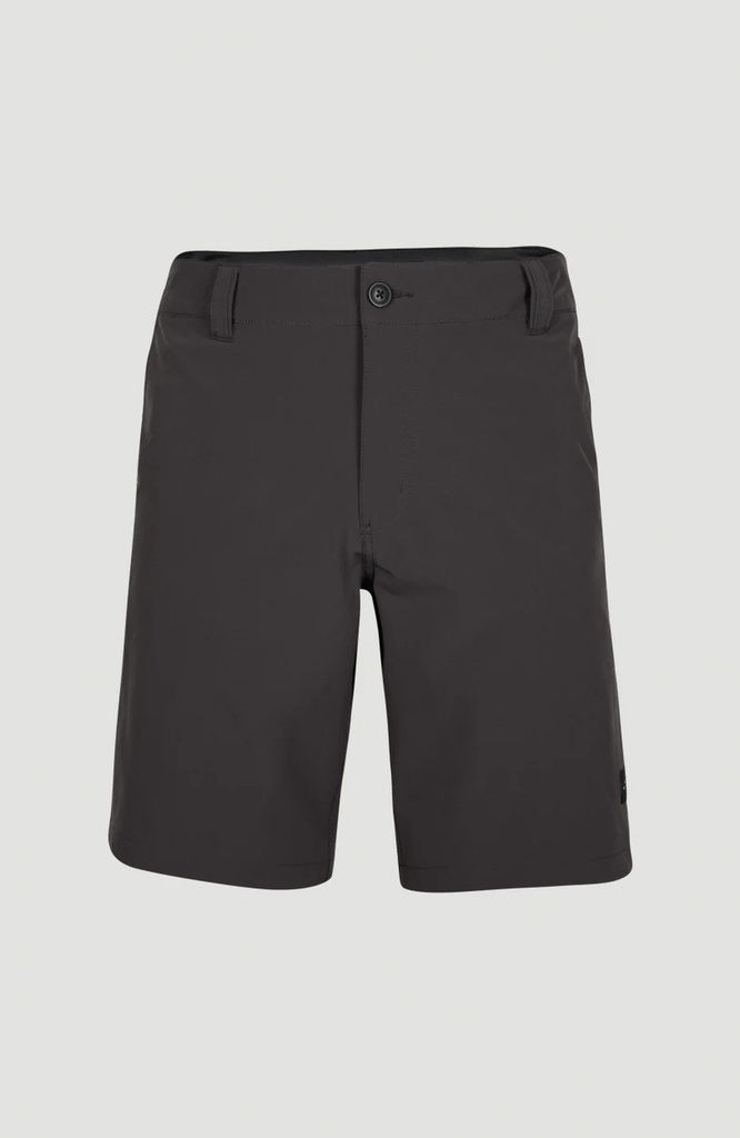 HYBRID CHINO SHORTS ASPHALT