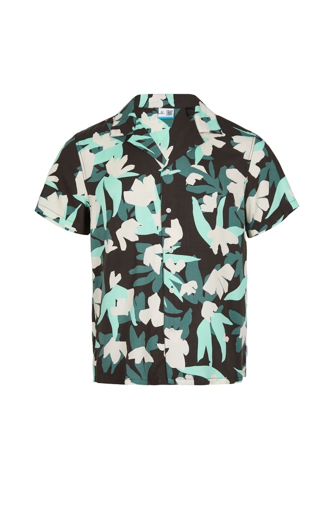 CAMORRO SHIRT GREY ART FLOWER